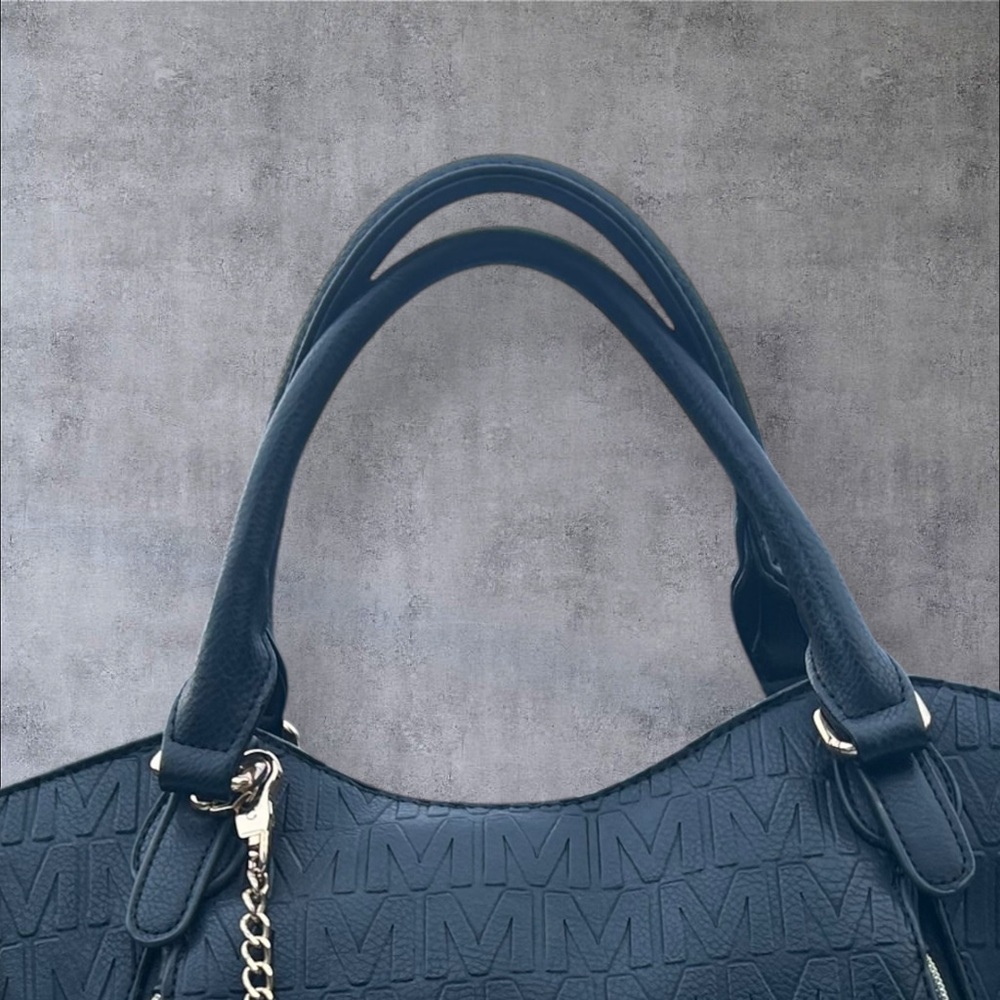 Miak Collection Pleather Satchel. - Picture 3 of 13